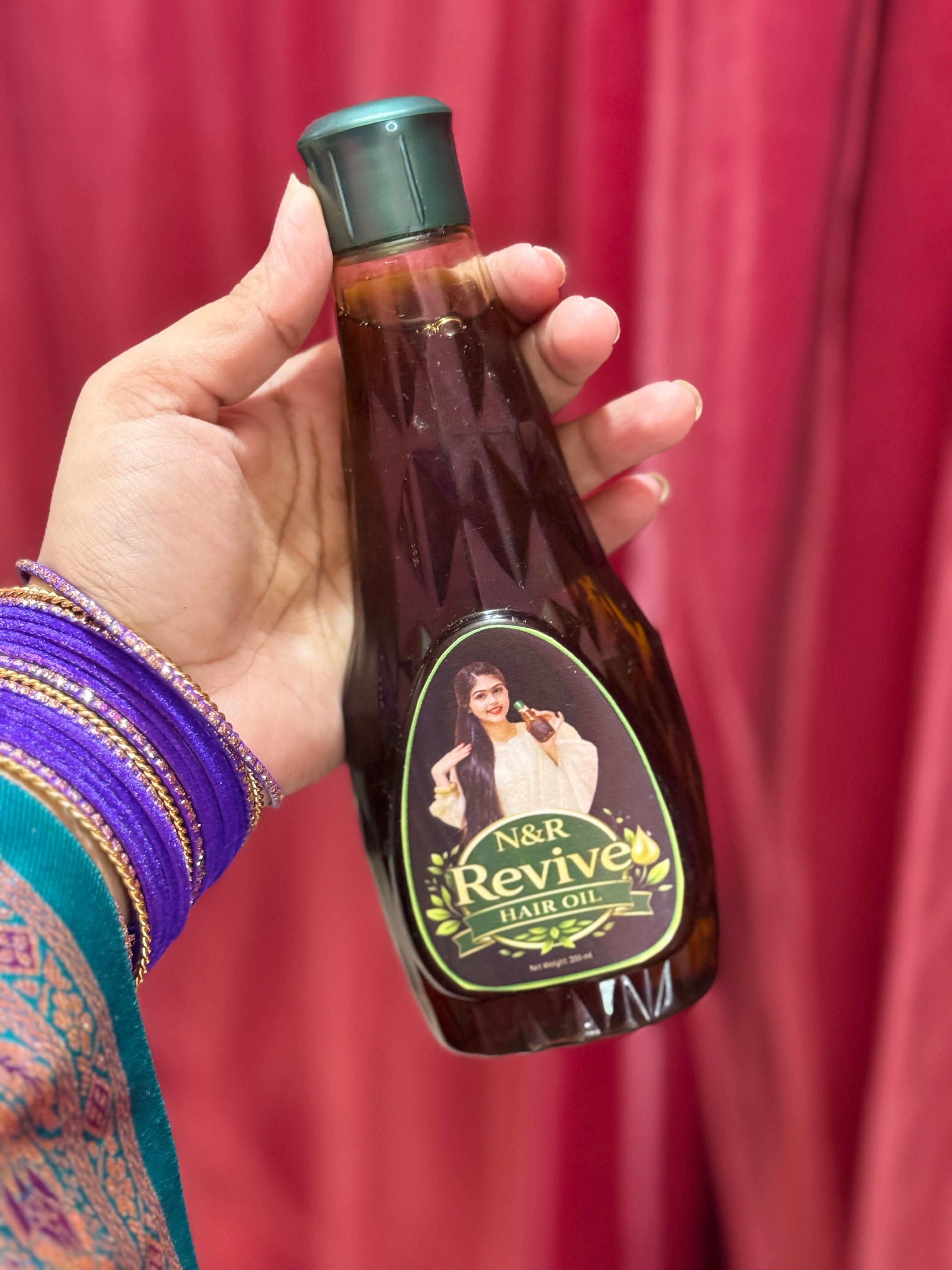 N&R Revive Hair Oil 200ml Bottle