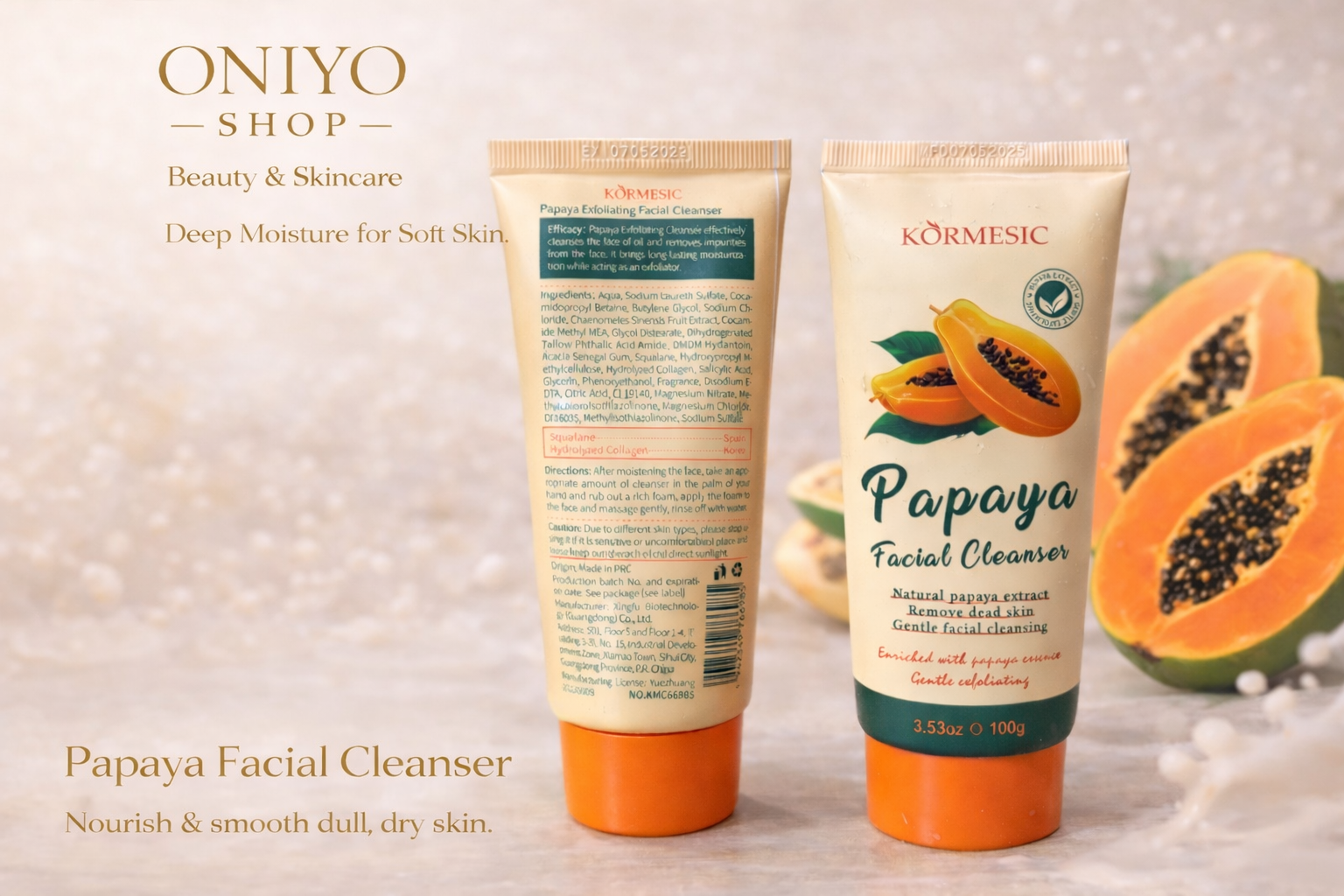 Papaya Facial Cleanser